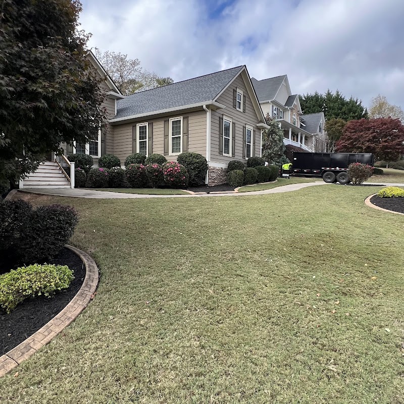 Landscaping work completed by Pena Lawn Services